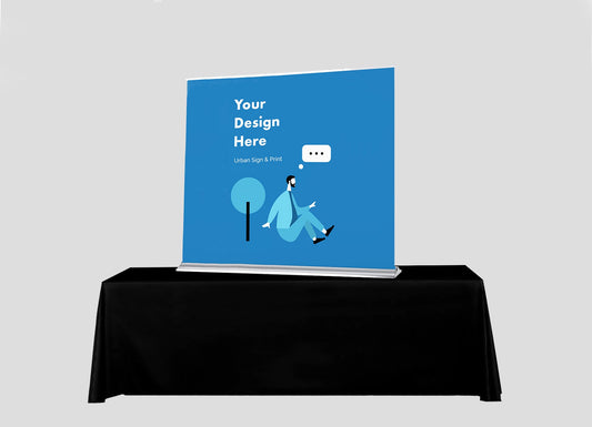 5'x5' Tabletop Retractable